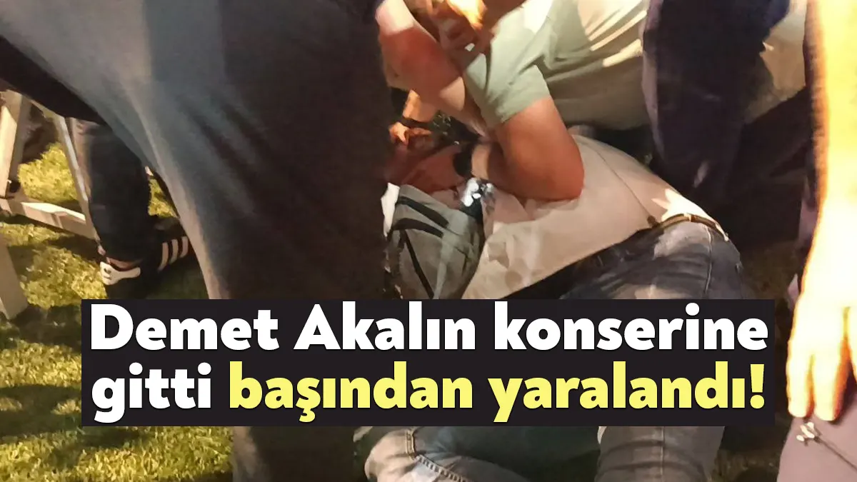 Kocaeli’nin Gebze ilçesinde Demet Akalın konserine giden bir vatandaş, nereden