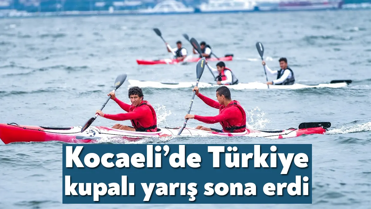 Deniz Kanosu Türkiye Kupası, dün gerçekleştirilen yarışların ardından düzenlenen ödül