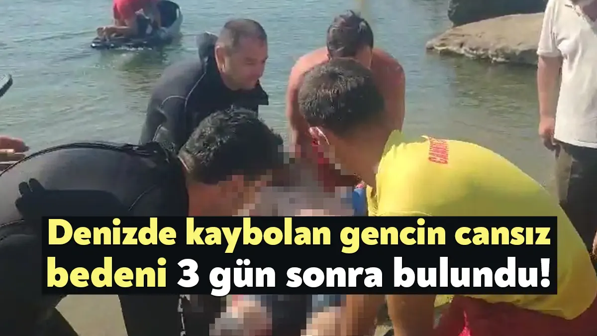 Kocaeli'nin Kandıra ilçesinde denizde kaybolan 19 yaşındaki Muhammet Ali