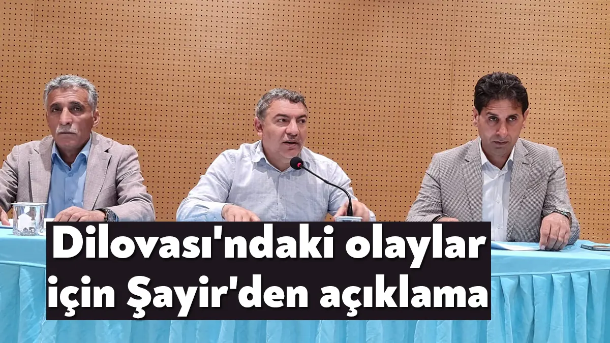 Dilovası Belediye Başkanı Hamza Şayir, ilçede evcil hayvanın zehirlendiği iddiasının