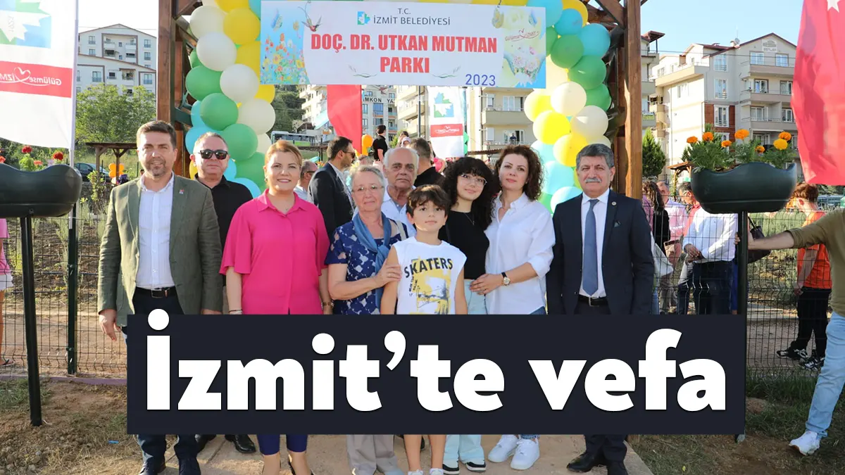 İzmit Belediyesinin, ‘İzmit Unutmaz’ vizyonu ile geçtiğimiz yıl aramızdan ayrılan