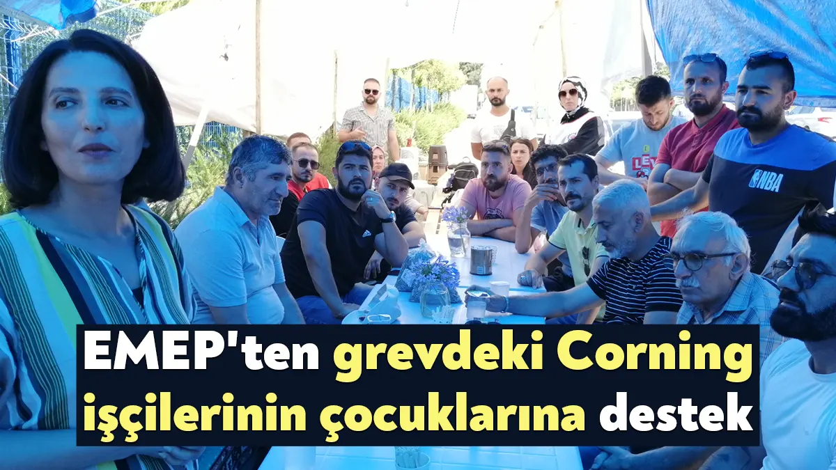 Emek Partisi Kocaeli İl Örgütü, grevlerinde 16'ncı günü geride bırakan