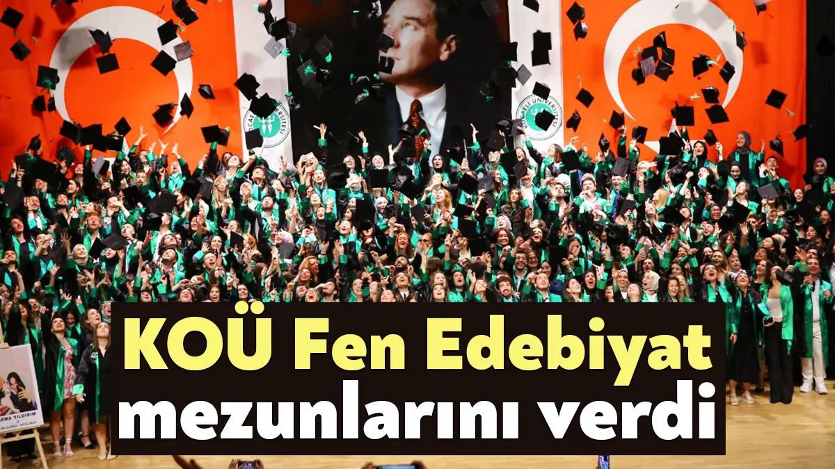 Kocaeli Üniversitesi Fen Edebiyat Fakültesi 2022-2023 Mezuniyet Töreni Prof. Dr.