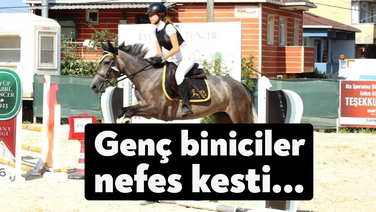 Kocaeli'de düzenlenen Eyüp Sabri Tuncer Equifun Başlangıç ve Eğitim Seviyesi
