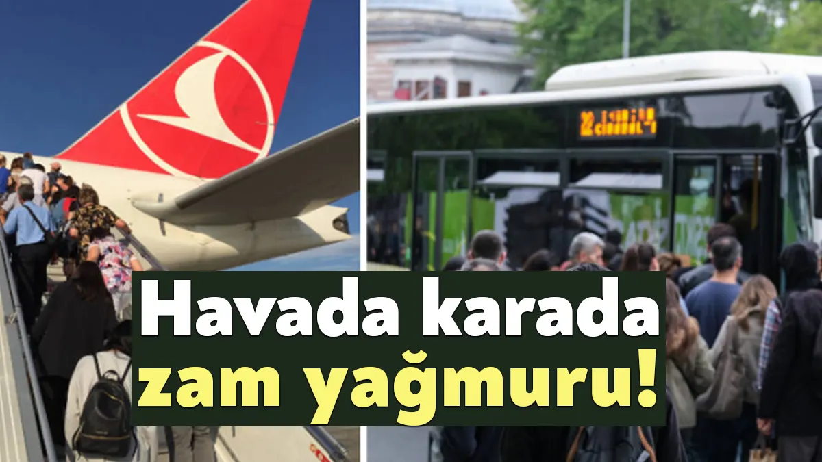 Akaryakıtta uygulanan ÖTV ve KDV oranının artırılması ulaşım zamlarını tetikledi.