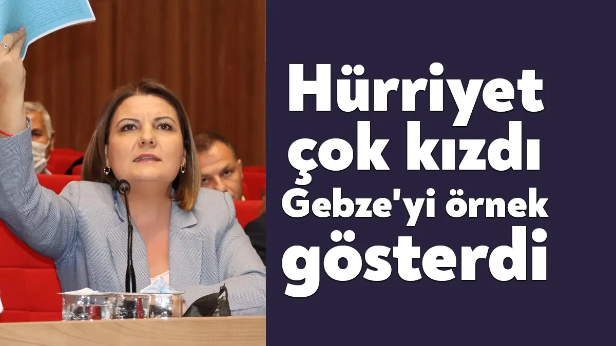 İzmit Belediye Başkanı Fatma Kaplan Hürriyet, Gebze Belediye meclisinde oy