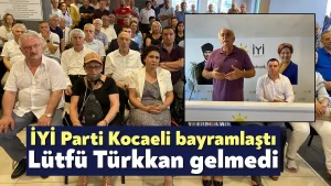 İYİ Parti Kocaeli bayramlaştı Lütfü Türkkan yoktu