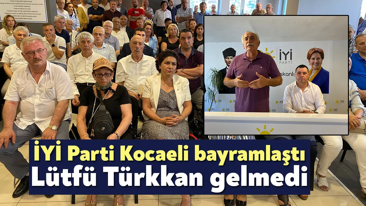 İYİ Parti Kocaeli İl Başkanlığı, Kurban Bayramı'nda bir bayramlaşma programı