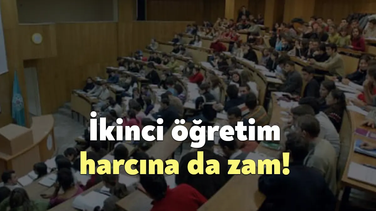 Ekonomik kriz üniversitelerdeki harç ücretlerini de vurdu. Resmi Gazete’de yayımlanan