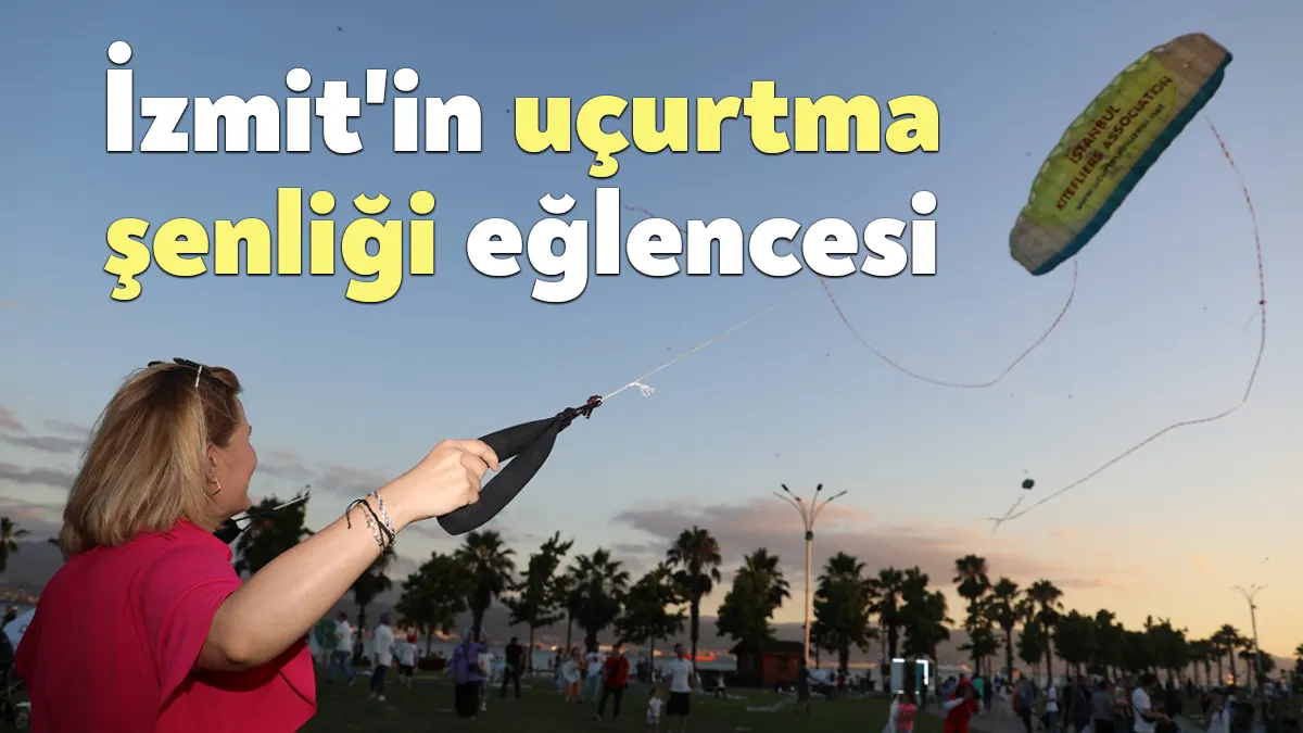 İzmit Belediyesinin çocuklar için gerçekleştirdiği Uçurtma Şenliği, Seka Park Uçurtma