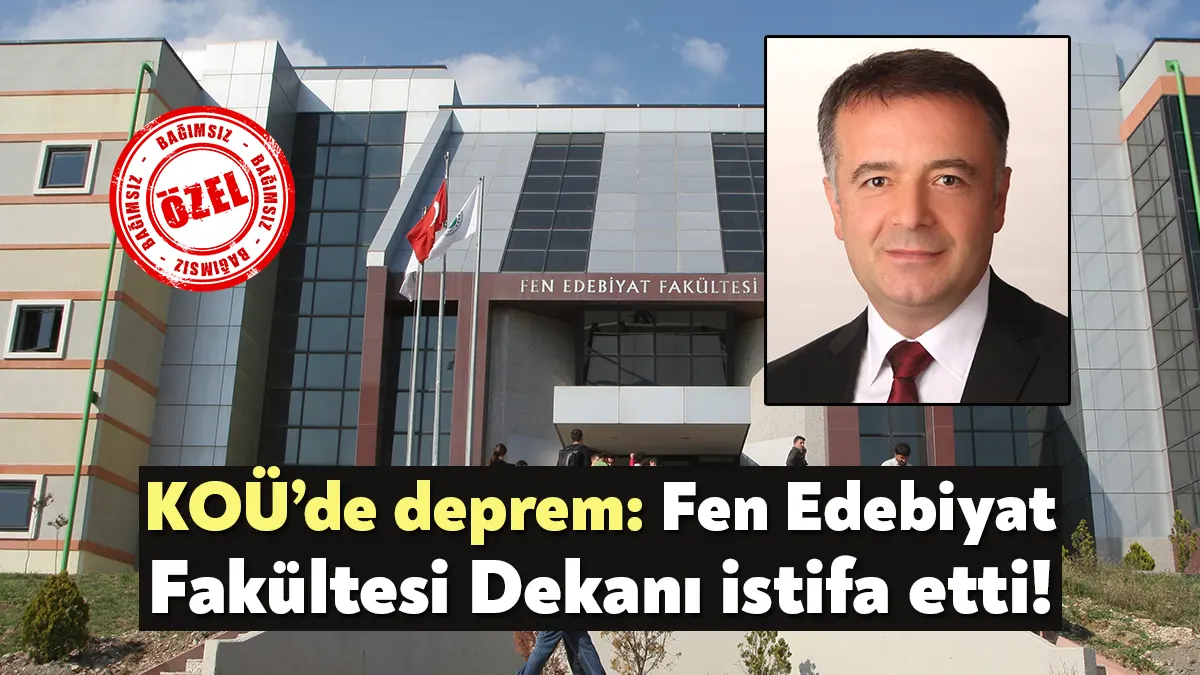 Kocaeli Üniversitesi Fen Edebiyat Fakültesi Dekanı Prof. Dr. Ufuk Yıldız,