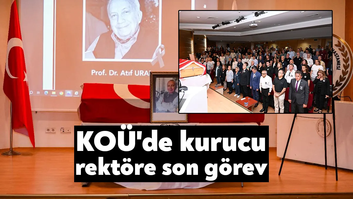90 yaşında hayatını kaybeden Kocaeli Üniversitesi Kurucu Rektörü Prof. Dr.