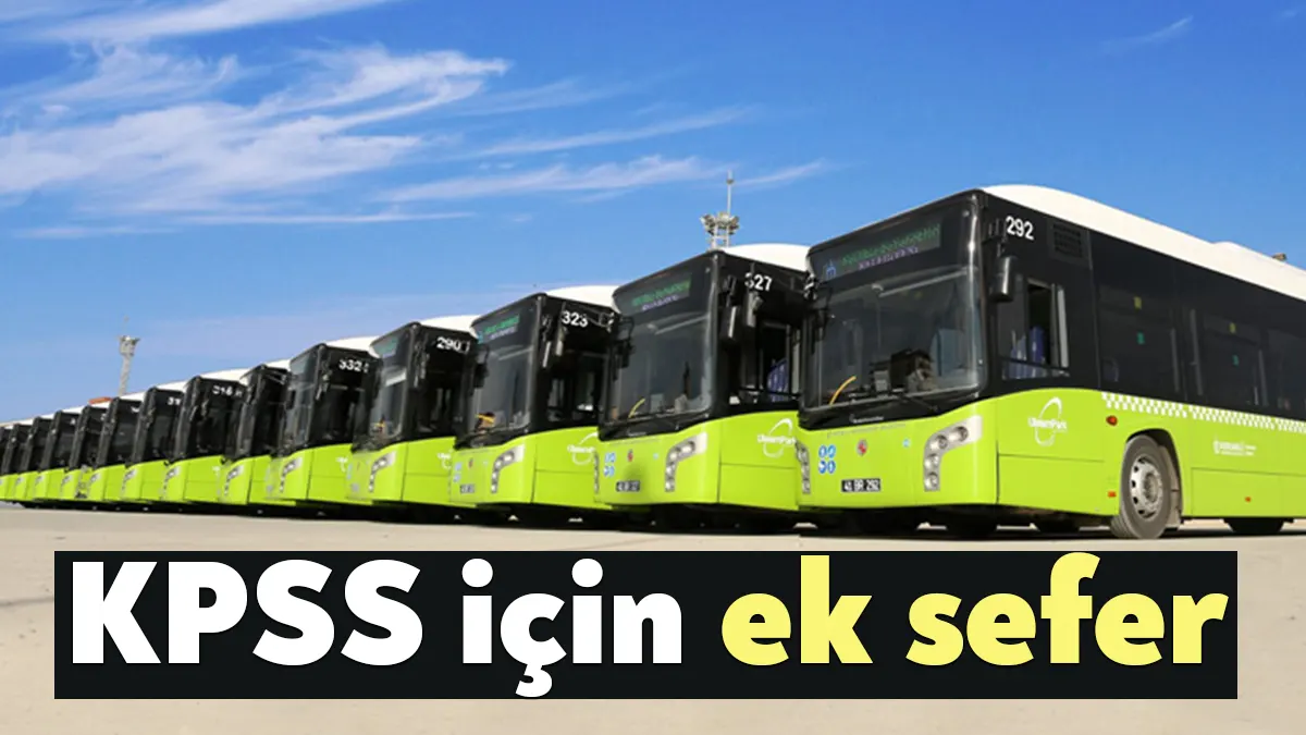Kocaeli Büyükşehir Belediyesi, cumartesi ve pazar günü yapılacak Kamu Personeli