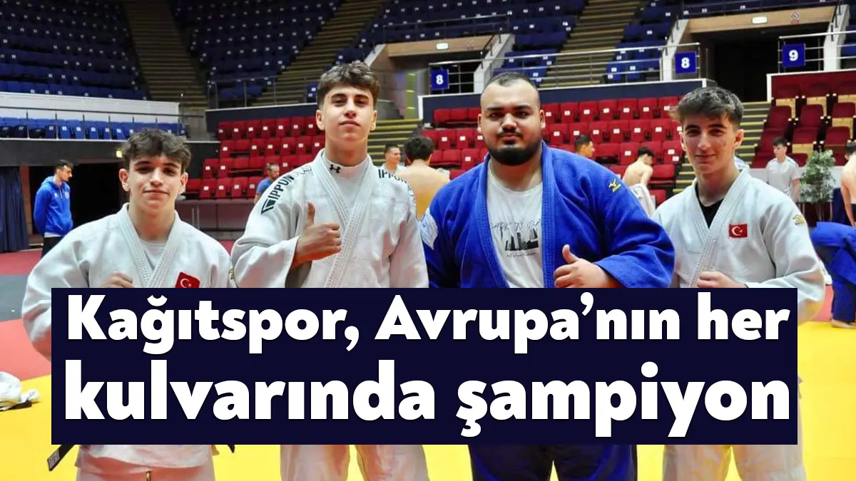 Avrupa arenasında Kocaeli rüzgârı esmeye devam ediyor. Kağıtspor’un yıldız sporcuları