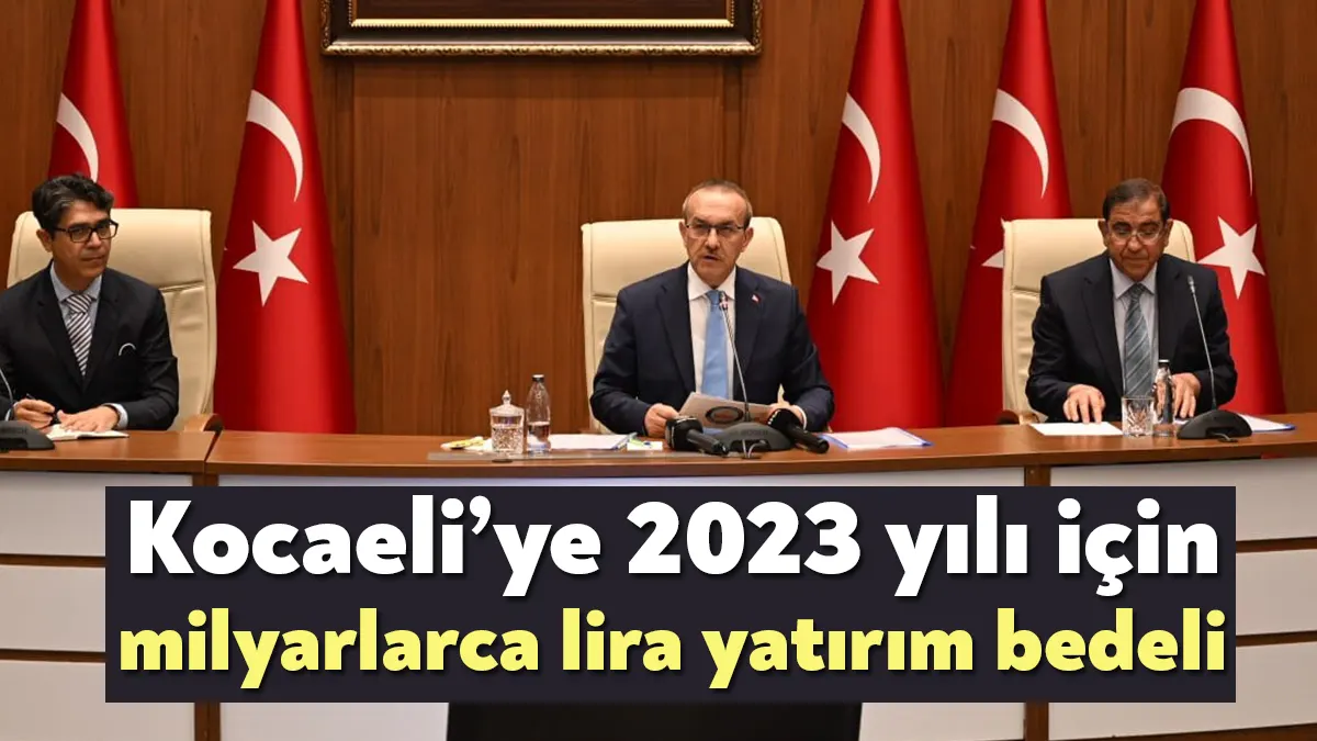 Kent genelinde yapılan yatırım çalışmaları hakkında bilgi veren Kocaeli Valisi