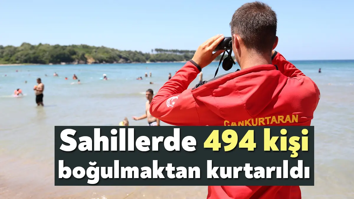 Kocaeli Sahilleri Su Kazaları Engelleme Merkezi (KOSKEM), 2 haftada 494