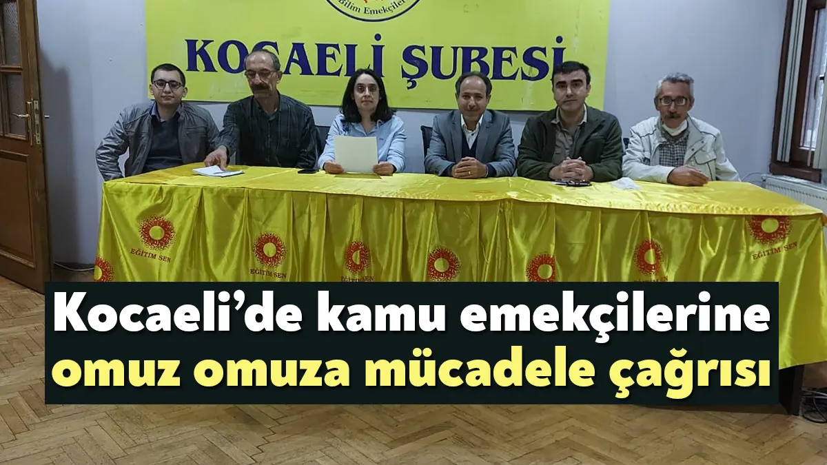 KESK Kocaeli Şubeler Platformu Dönem Sözcüsü Yeliz Yılmaz Karstarlı,