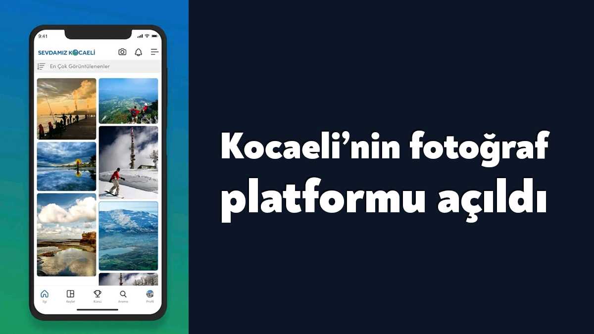 Kocaeli Büyükşehir Belediyesi tarafından Kocaeli’nin en güzel fotoğraflarını ben çekerim