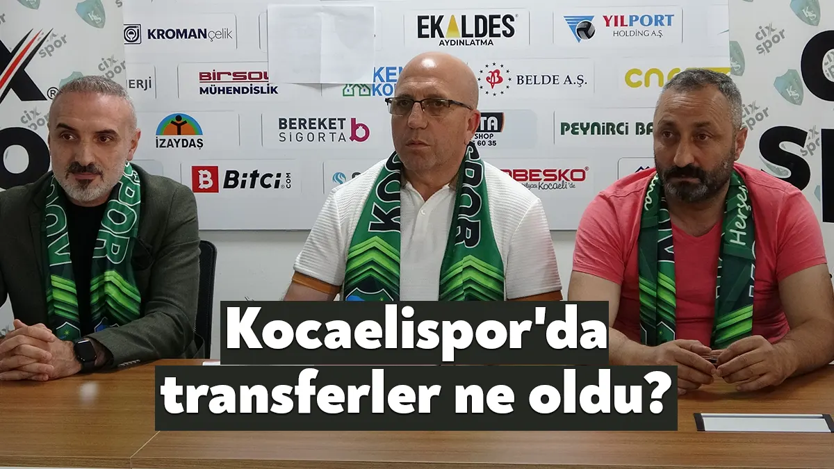 Transfer çalışmalarına ilişkin açıklamalarda bulunan Kocaelispor Başkanı Engin Koyun, "Birkaç