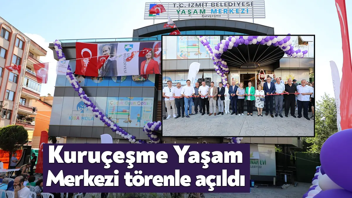 İzmit Belediyesinin Kuruçeşme’ye kazandırdığı; birçok fonksiyona ev sahipliği yapan ve