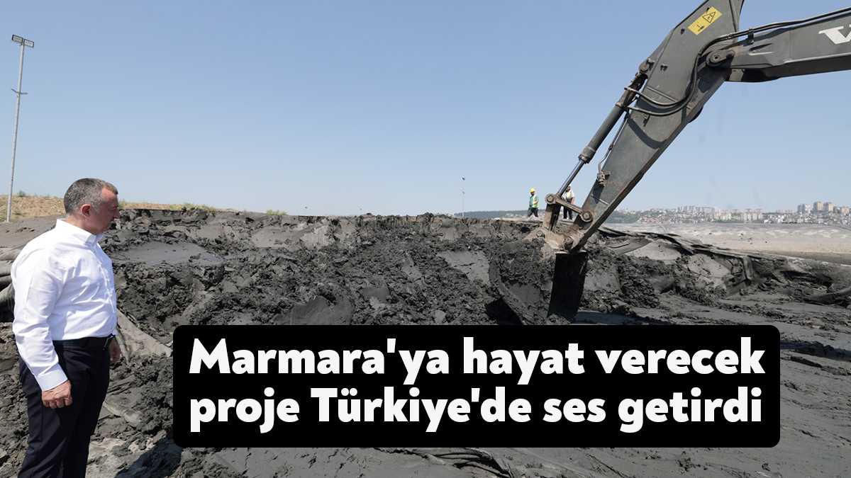İzmit Körfezi Dip Çamuru Temizliği projesi ulusal basının kadrajında. TV