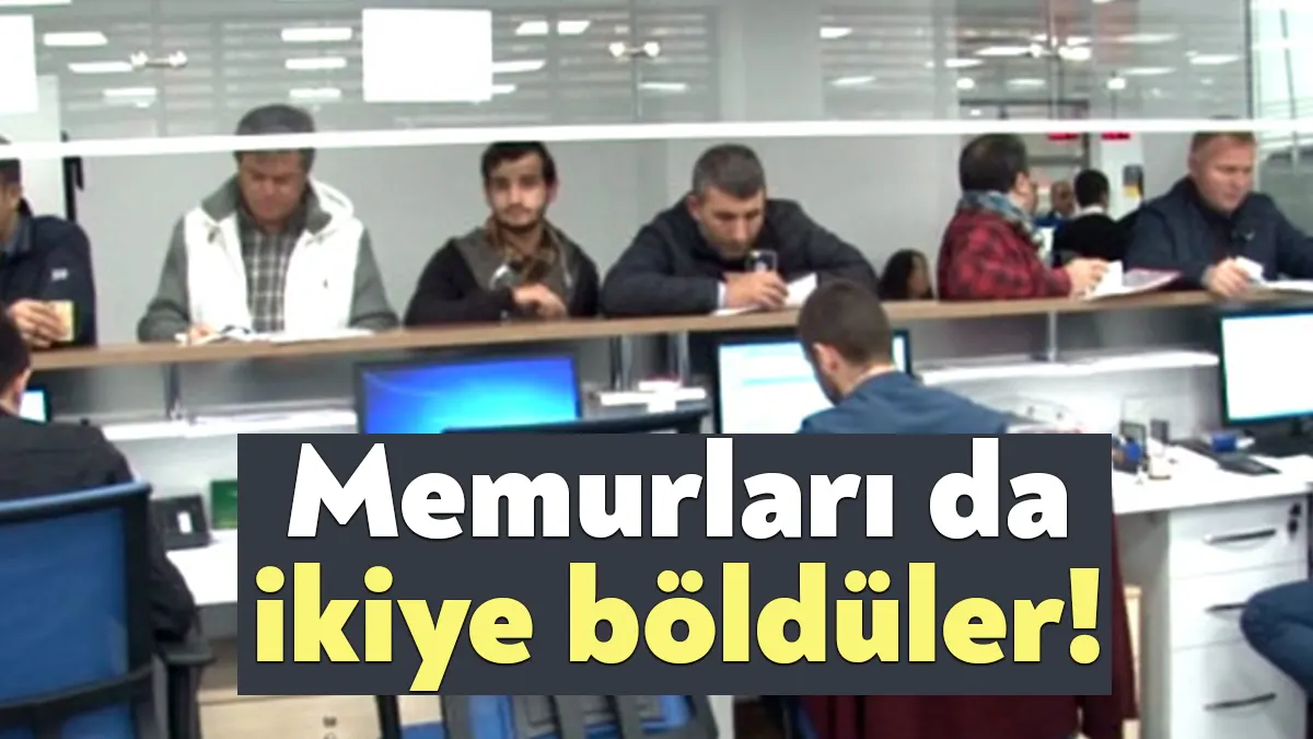 Çalışmaya 2008’den önce başlayan memur ile sonra işe başlayan memurun