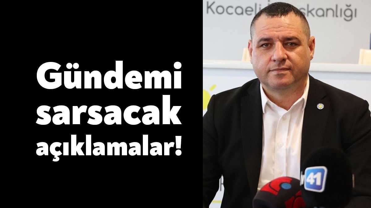 İYİ Parti İl Başkanı Nusret Acur Millet İttifakı'nın seçim ittifakı