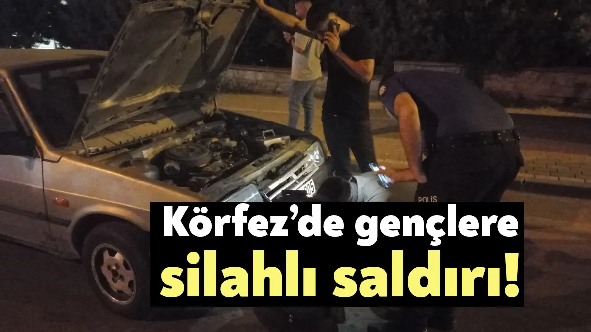 Kocaeli’nin Körfez ilçesinde 6-7 kişilik bir grup, önceki gece tartıştıkları