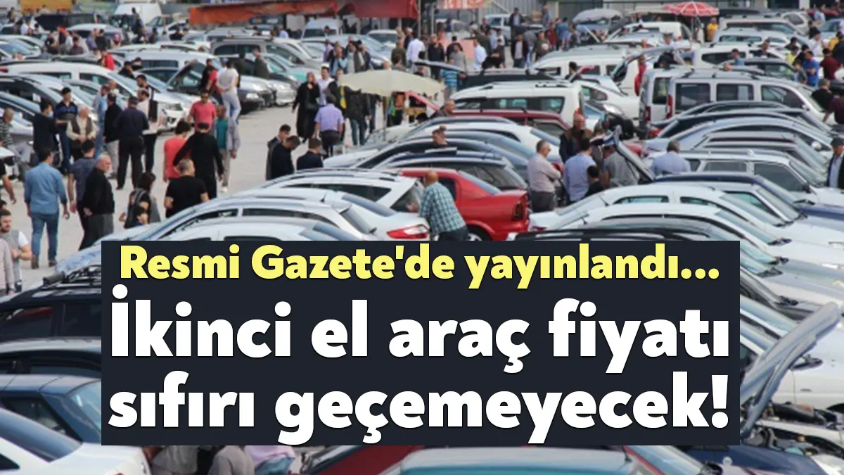 İkinci el motorlu kara taşıtlarının üretici veya distribütör tarafından tavsiye