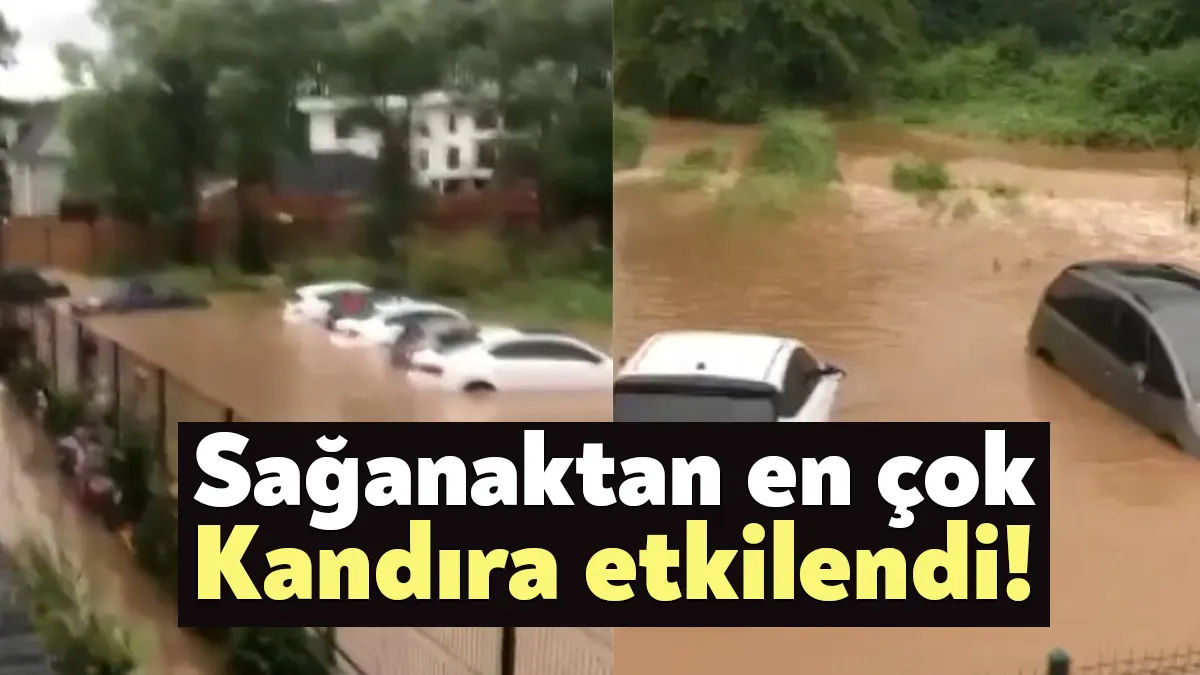 Kocaeli Valiliği'nden yapılan açıklamada, kentte etkili olan sağanak sebebiyle yer