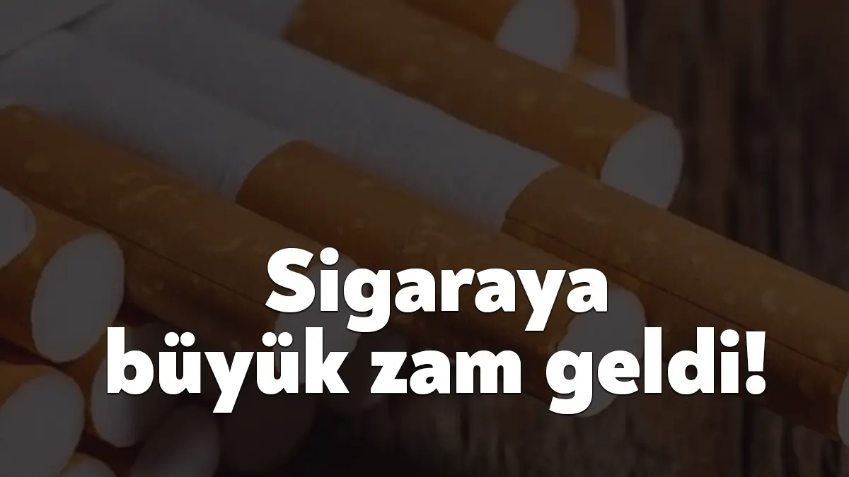Meclis'te alınan yeni ek vergi kararı piyasaya yansıdı. Sigaranın paketine