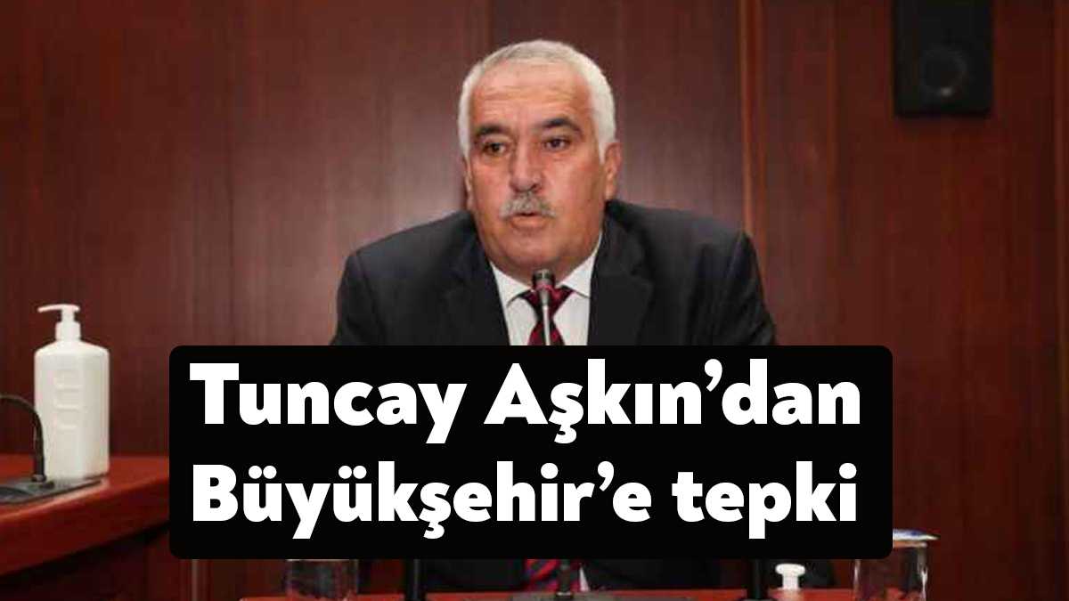 İzmit Belediyesi CHP Meclis Üyesi Tuncay Aşkın, yağışlar sonrası Büyükşehir