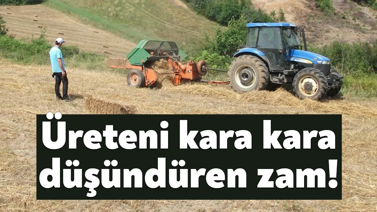 Zam dalgasından mazottan sonra gübre de payını aldı. Gübre fiyatları
