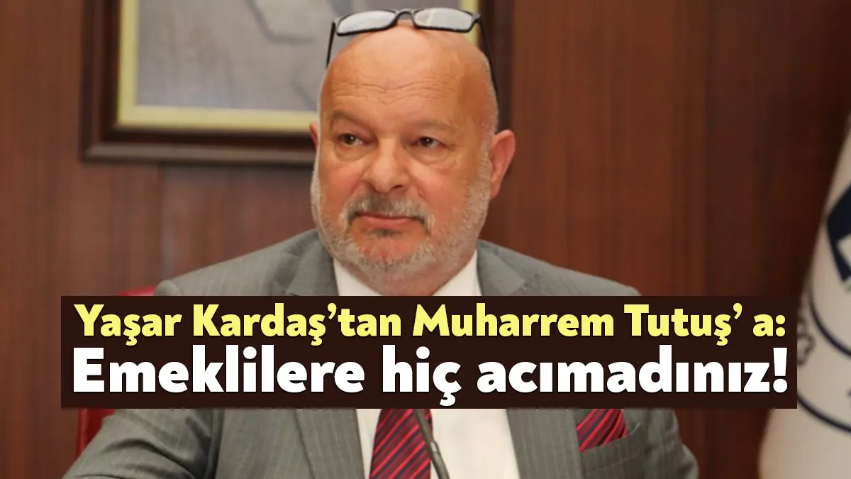 İzmit Belediye Başkan Yardımcısı Yaşar Kardaş belediyeden emekli olan