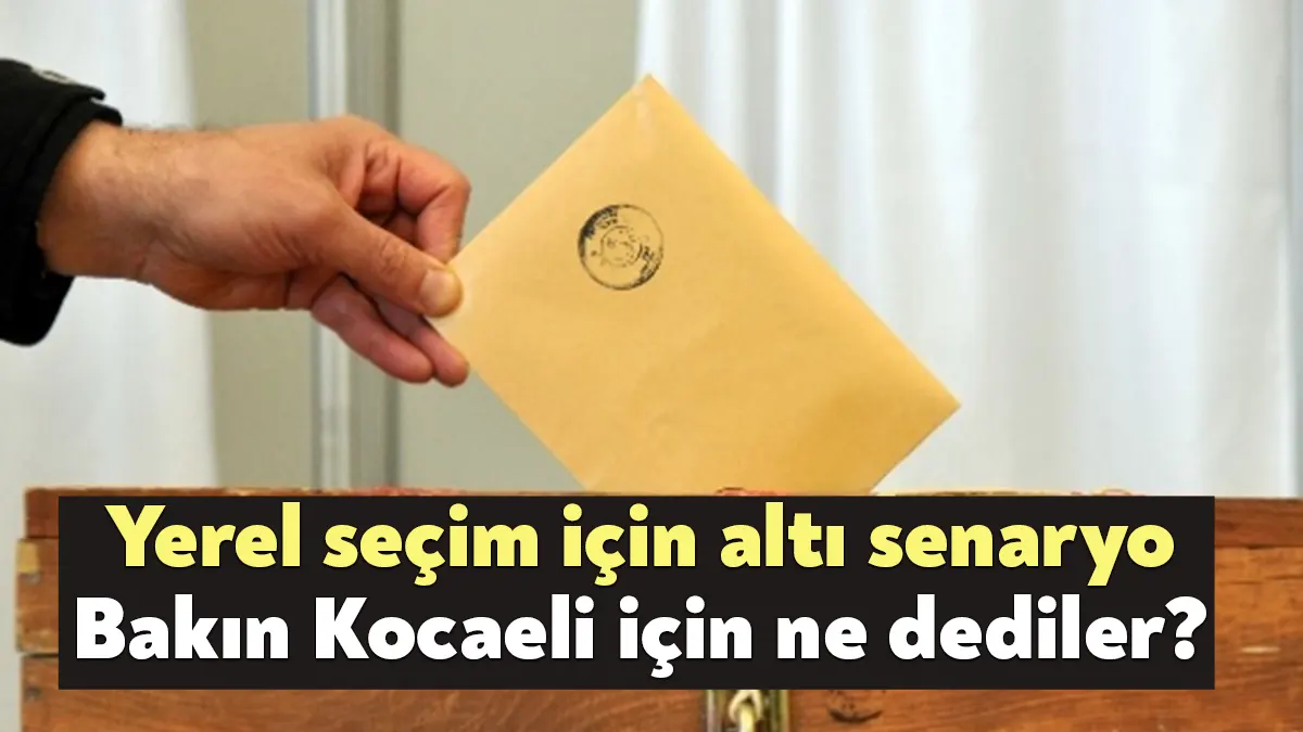 Polimer’e göre muhalefet birlikte hareket ederse belediyeleri kazanma şansı doğuyor,