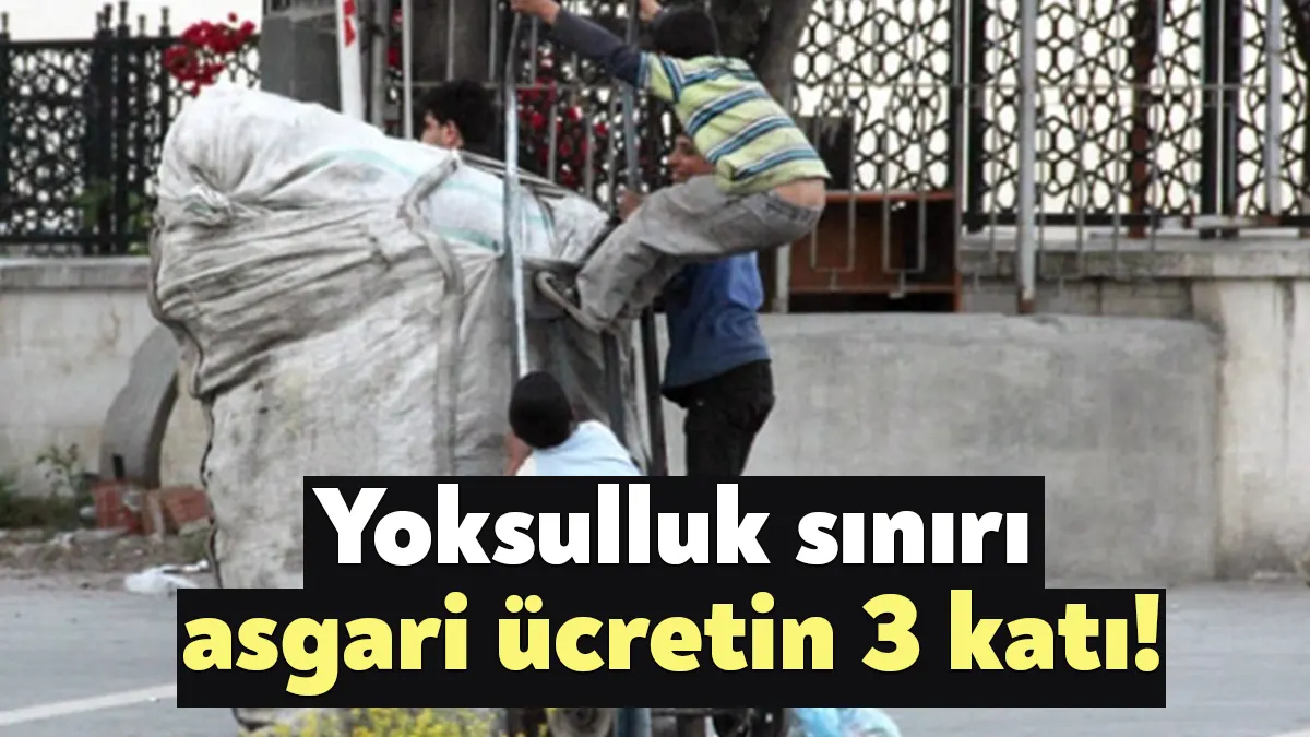 BİSAM verilerine göre, açlık sınırı 10 bin 434 lira oldu.