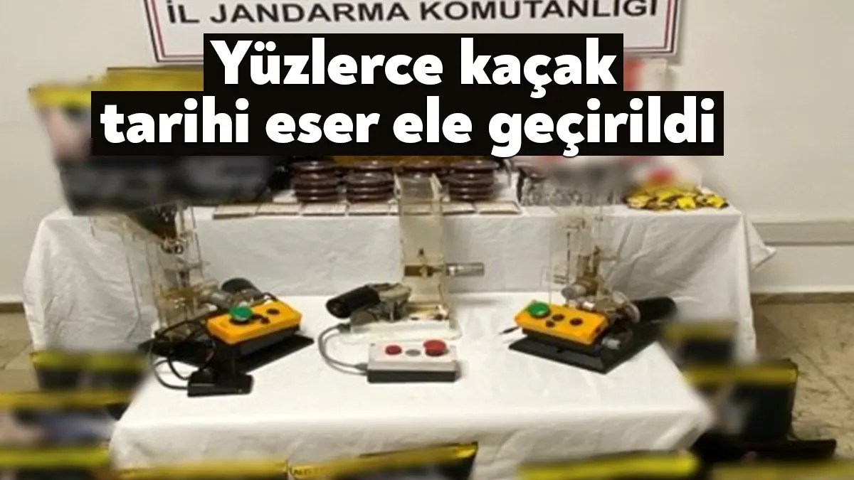 Kocaeli’de jandarma ekiplerince yapılan operasyonlarda yüz binlerce makarondan litrelerce kaçak