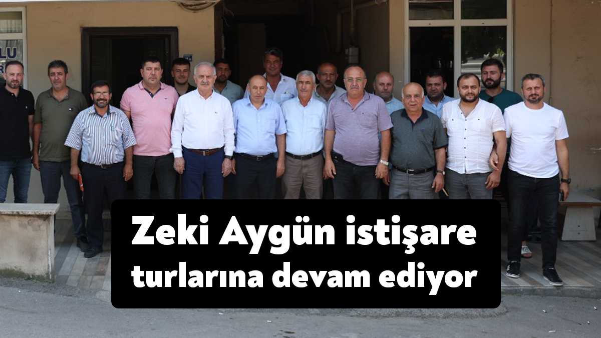 Derince Belediye Başkanı Zeki Aygün, S.S. 18 Nolu Derince Lojistik