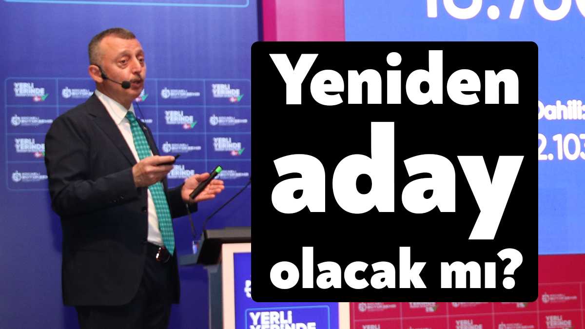 Yeniden aday olup olmayacağı yönündeki bir soruyu cevaplayan Kocaeli Büyükşehir