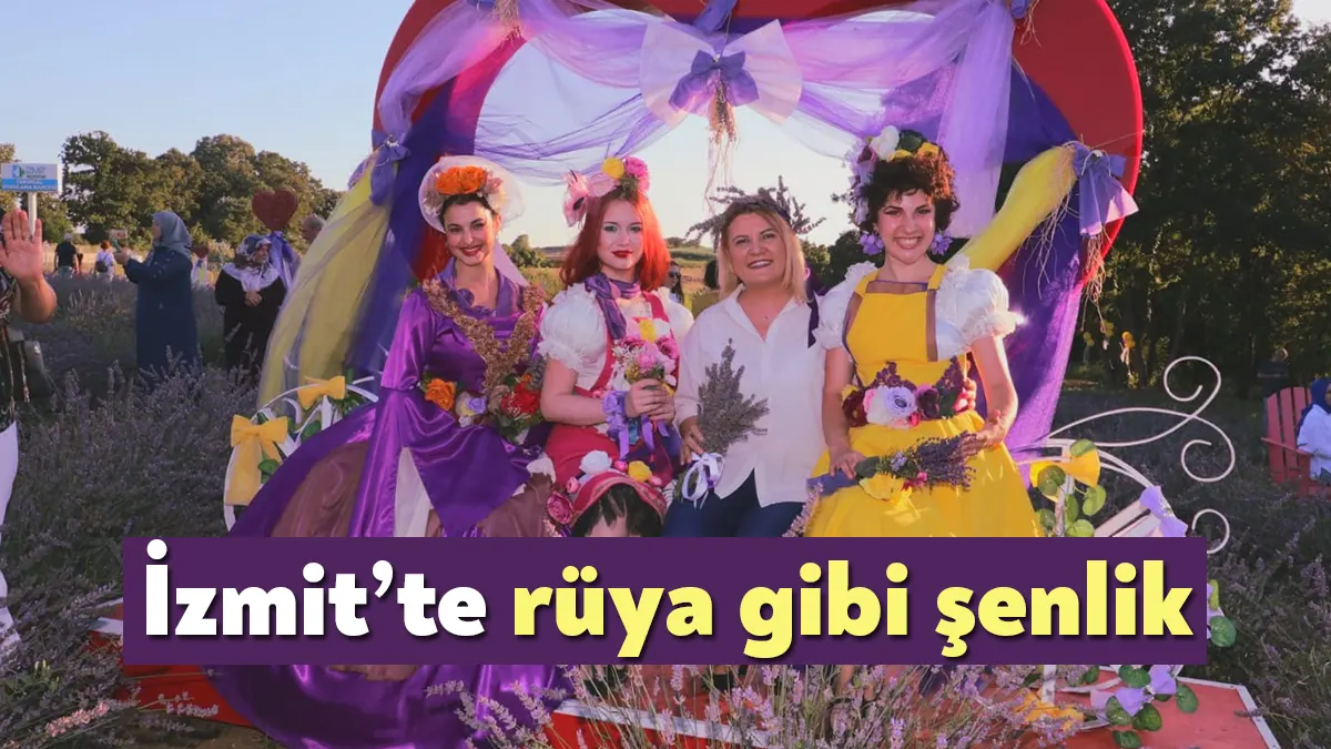 İzmit Belediyesinin Durhasan Mahallesi’nde düzenlediği Lavanta Şenlikleri yüzlerce vatandaşın katılımıyla