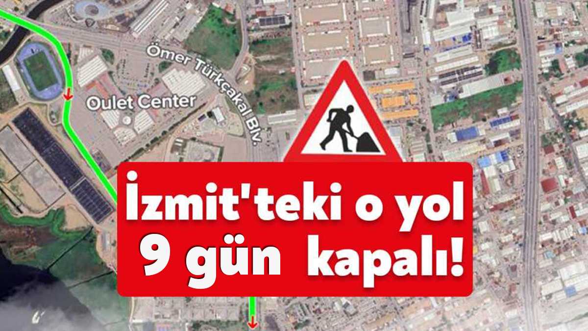 Kocaeli’nin İzmit ilçesinde üstyapı çalışmaları nedeniyle Sanayi Mahallesi Ömer Türkçakal