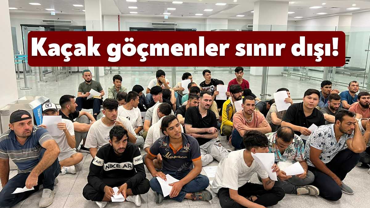 Kocaeli Valiliği ülkemize kaçak yollarla giren ve kentimizde yakalanan 46