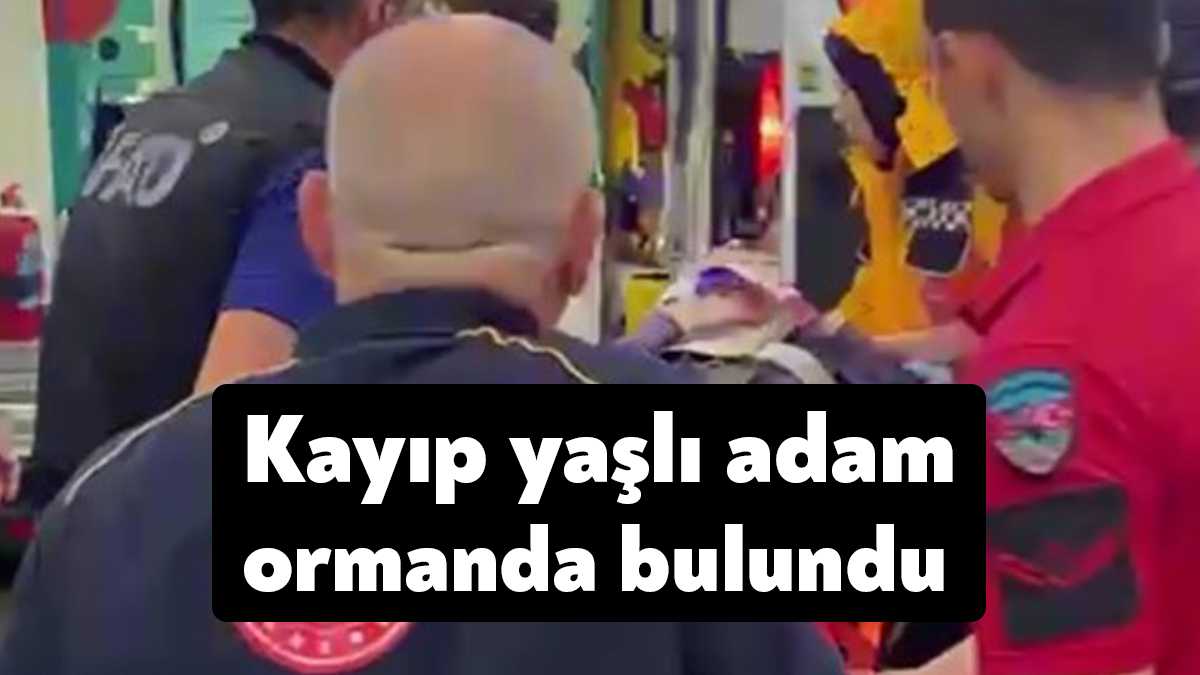 Kocaeli’nin Kandıra ilçesinde dün kaybolan yaşlı adam, jandarma ekiplerinin arama