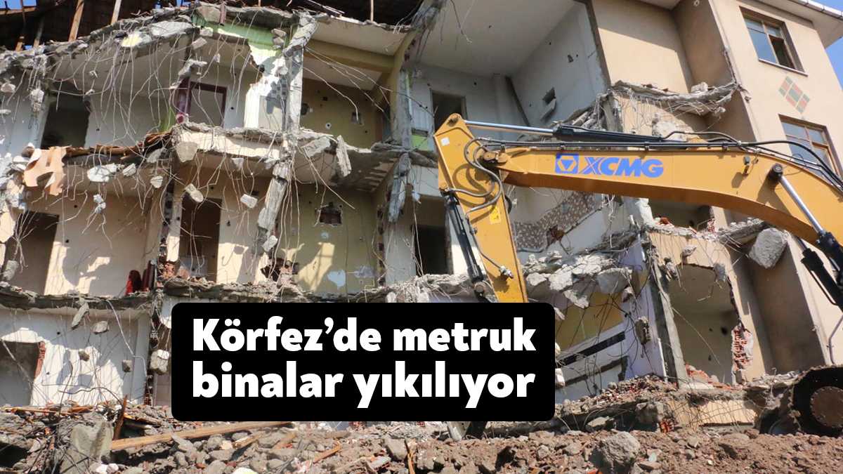 Körfez Belediyesi, kentsel dönüşüm çalışmaları kapsamında Kocaeli Büyükşehir Belediyesi ile