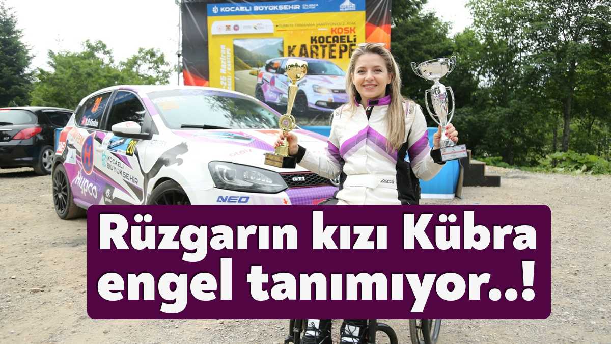 Büyükşehir sponsorluğunda başarıdan başarıya koşan Türkiye’nin ilk engelli kadın otomobil