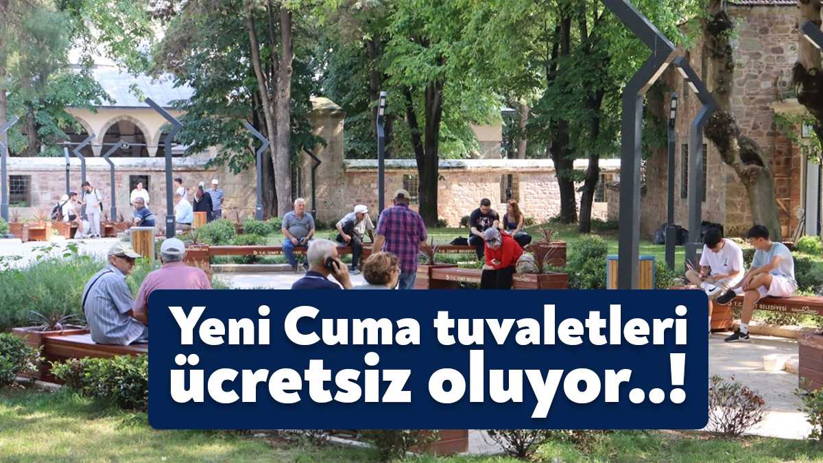 İzmit'te daha önce işletmeci elinde ücretli olan Yeni Cuma Parkı