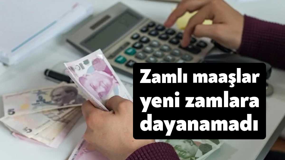 Maaş zamlarına rağmen işçi emeklisi 98 dolar, memur emeklisi 30