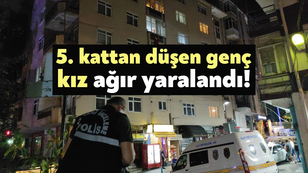 KOCAELİ (İHA) - Kocaeli’nin İzmit ilçesinde 7 katlı binanın 5.