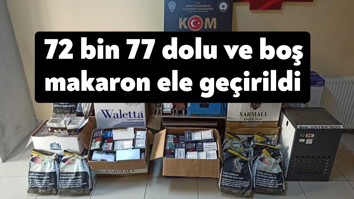 Kocaeli'nin Gebze ilçesinde bir ikamette yapılan operasyonda 29 kilo kıyılmış