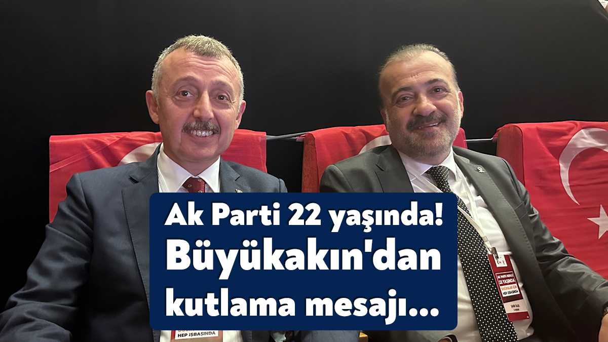 Türk siyaset tarihine damga vuran AK Parti'nin 22. kuruluş yıl